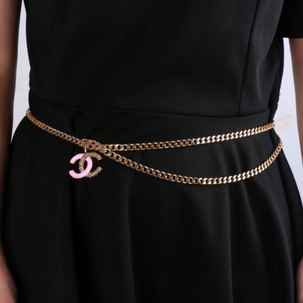 Chanel nouvelle chaîne de taille (01A2)