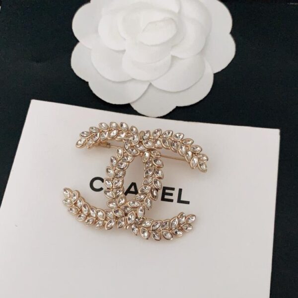 Chanel dernière broche cc œil de poney (BBC6)