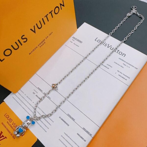 Collier Louuis Vuitton compteur RW modèle couple nouveau style (1DBB)