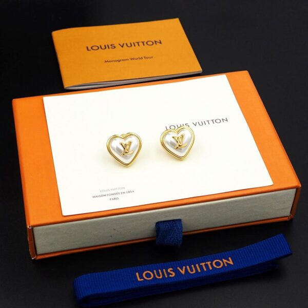 Boucles d'oreilles Louis Vuitton Cadenas Coeur(8833)