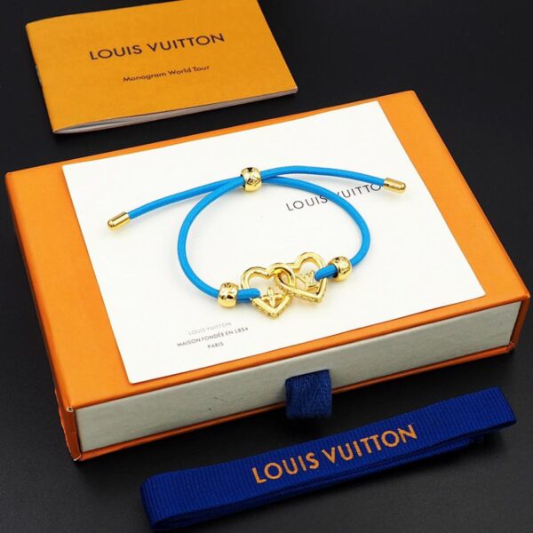 Bracelet cordon élastique Louis Vuitton My LV Love (82B4)