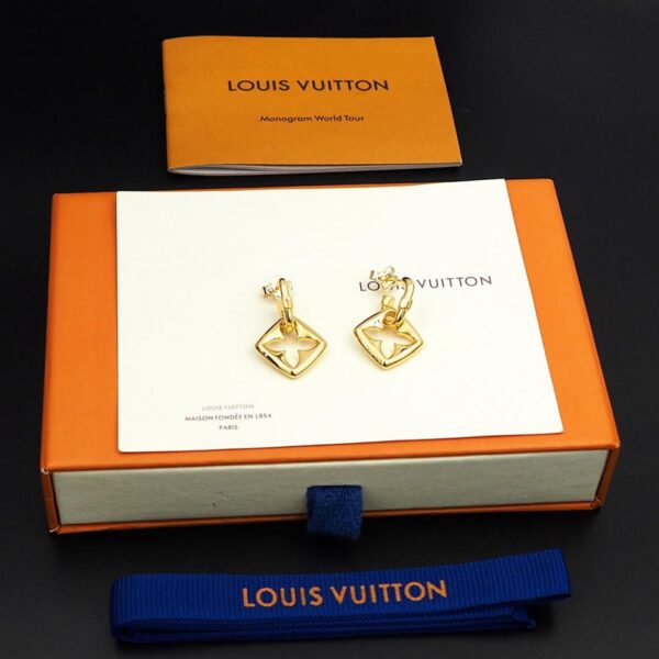 Boucles d'oreilles Louis Vuitton Puffygram (B369)