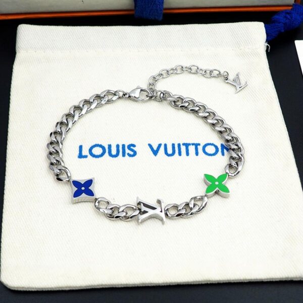 Poignée de rangée monogramme Louuis Vuitton (5138)