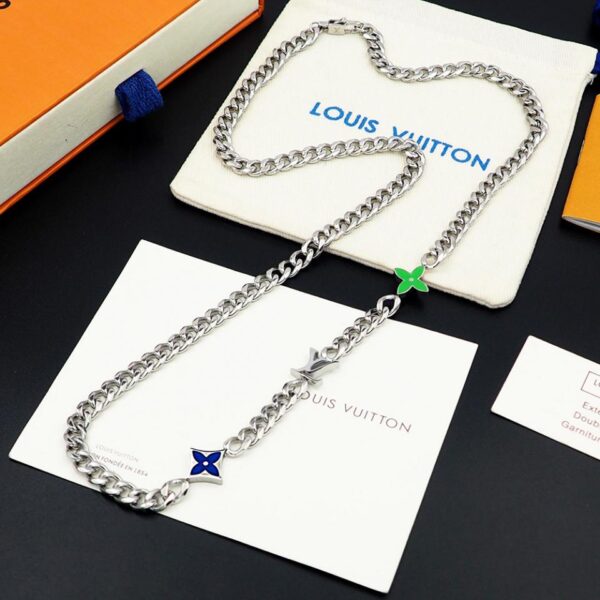 Collier Louuis Vuitton Monogram Row(5338)