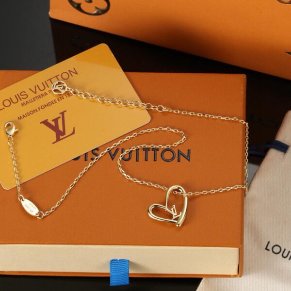 Collier coeur Louis Vuitton (6E1B)