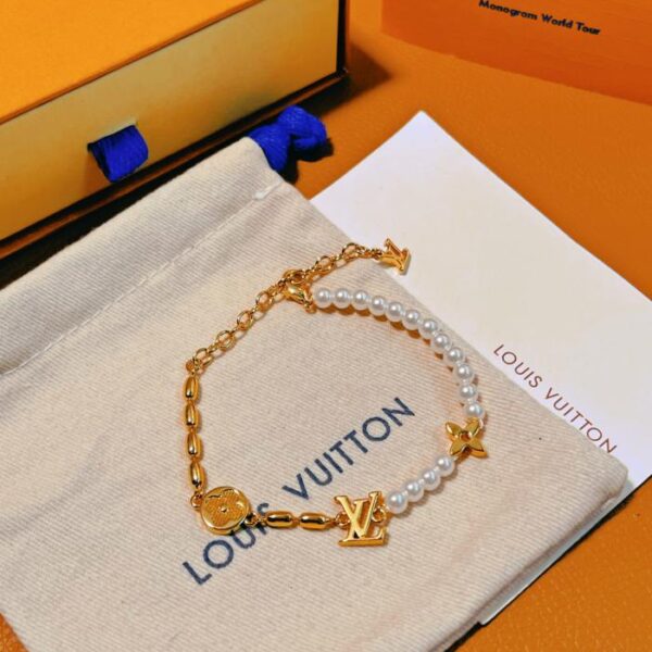 Bracelet Fusion Perles Louis Vuitton (6A08)