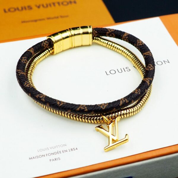 Bracelet tourbillon monogramme Louis Vuitton (C58D)