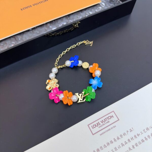 Louuis Vuitton Surfin' Bracelet Fleur(1605)