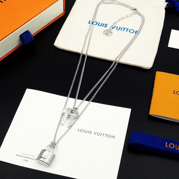 Collier cadenas Louis Vuitton (29F3)