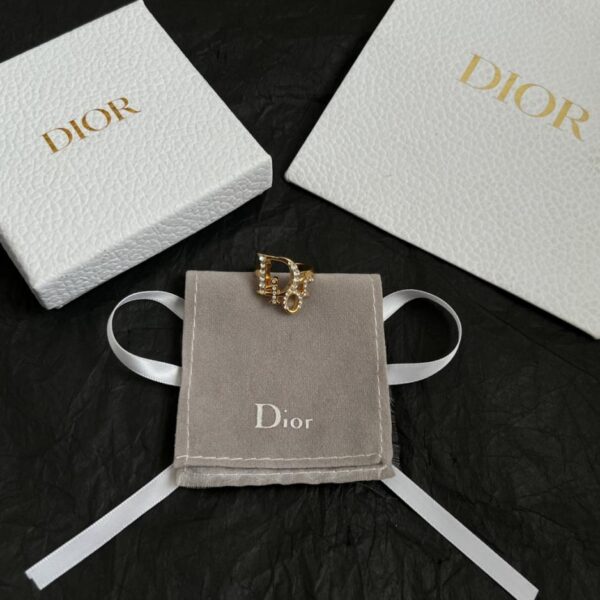 Bague Dior d'occasion, identique à celle du magasin (1SJ0I)
