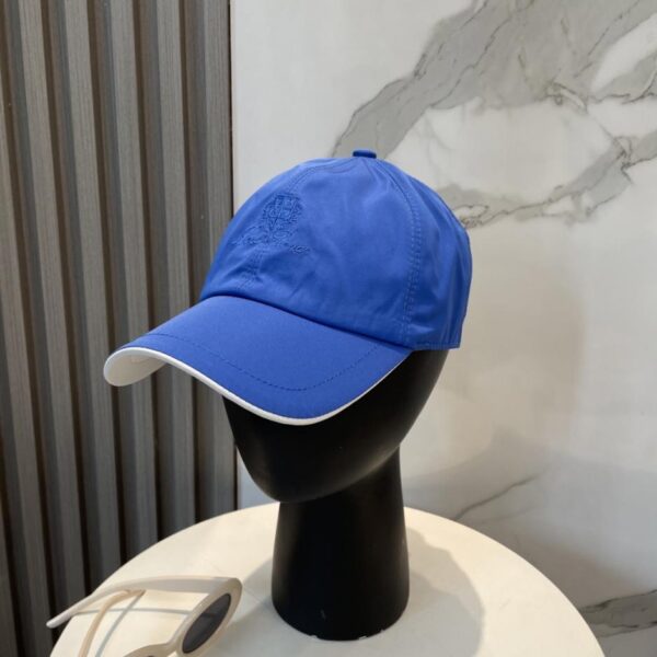 Loro Piana compteur nouvelle casquette de baseball version haute (WME5X)