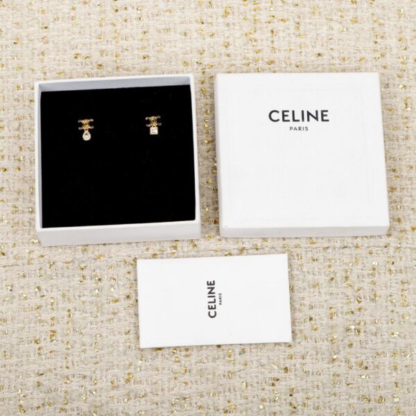 Boutique / 【Boucles d'oreilles Celine 3D Arc de Triomphe】(6SW9E)