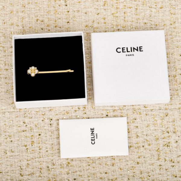 Boutique / 【Pince à cheveux carrée perle Céline】(8TN5Z)