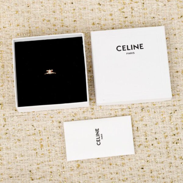 Boutique / 【Bague Arc de Triomphe entièrement sertie de diamants Céline】(WMIU4)