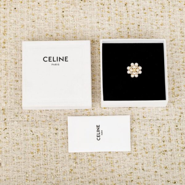 Boutique / 【Boucles d'oreilles Celine rondes en perles】(A6YQ0)