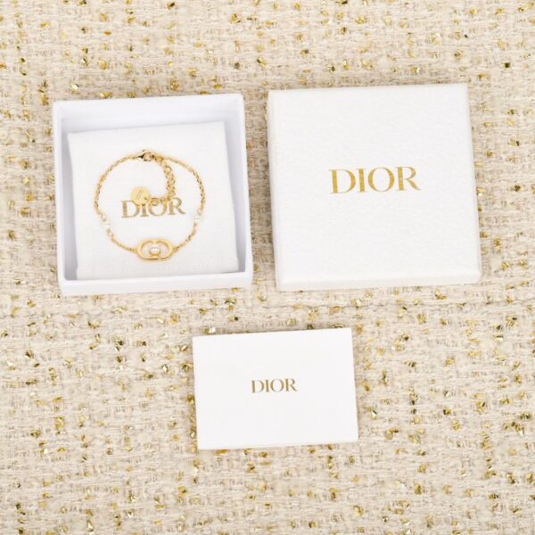 Boutique / 【Bracelet Dior CD Pearl】Laiton avec cristaux Swarovski (4DSHZ)