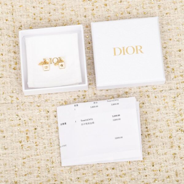 Boutique / 【Boucles d'oreilles Dior Square CD étoile à cinq branches perles】(XV01W)