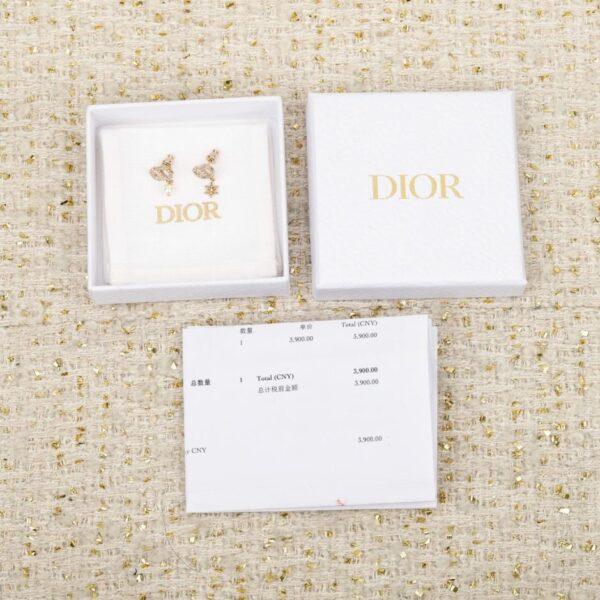 Boutique / 【Boucles d'oreilles Dior CD à perles】(OLSKJ)