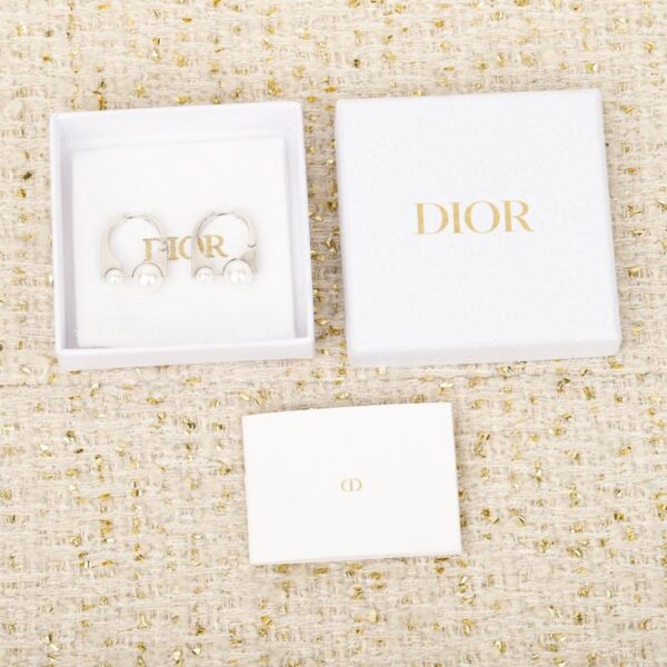 Boutique / 【Boucles d'oreilles Dior grandes et petites perles avec diamants】(BSBRN)