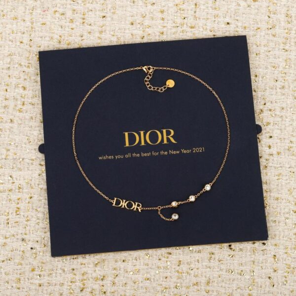 Boutique / 【Collier Dior Lettre Deux Diamants】(X0FAH)