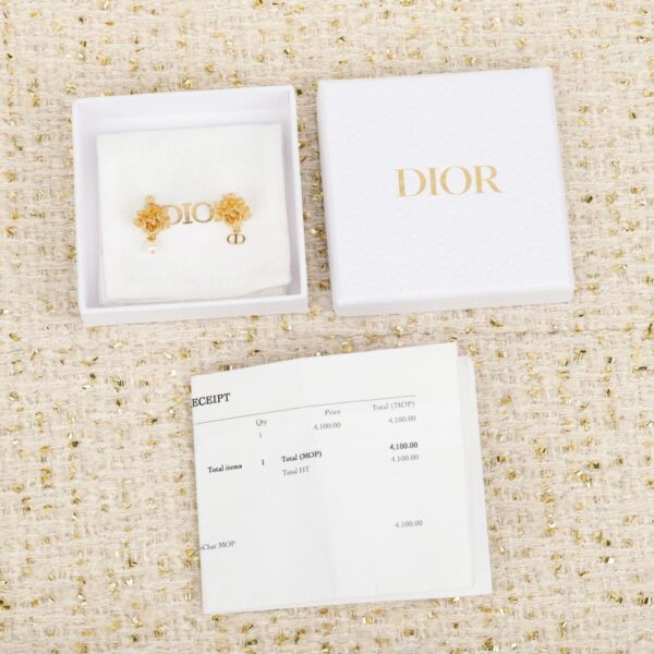 Boutique / 【Boucles d'oreilles Dior Flower CD Pearl】(NI1F2)