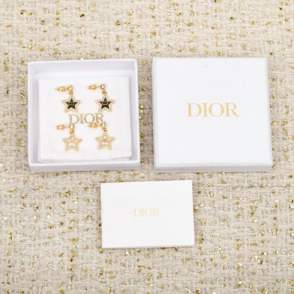 Boutique / 【Boucles d'oreilles Dior étoile à cinq branches CD】(JD8TS)