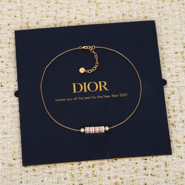 Boutique / 【Collier Dior en porcelaine rose】(BLH6D)