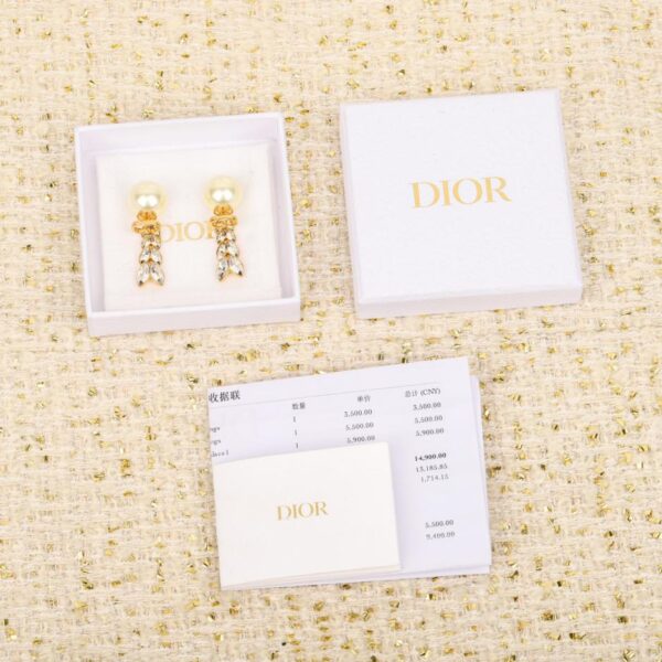 Boutique / 【Boucles d'oreilles Dior CD Blé et Perle】(DWYRF)