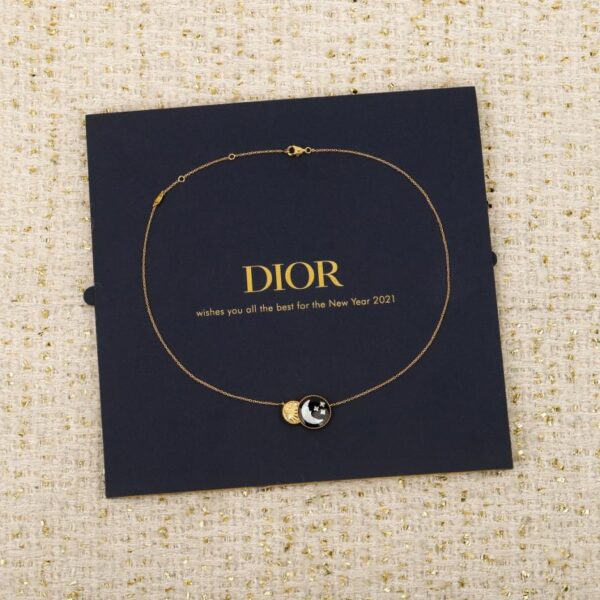 Boutique / Collier Soleil, Lune et Étoiles - Version sur mesure en or 18 carats et diamants (866WM)