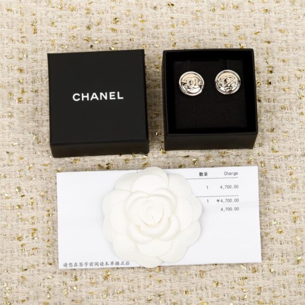 Boutique / 【Boucles d'oreilles Chanel Double C à boutons】(KE9AZ)