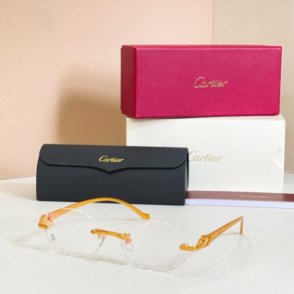 Lunettes Cartier sans monture avec verres correcteurs, MODÈLE CT0915S (9RWAHT)