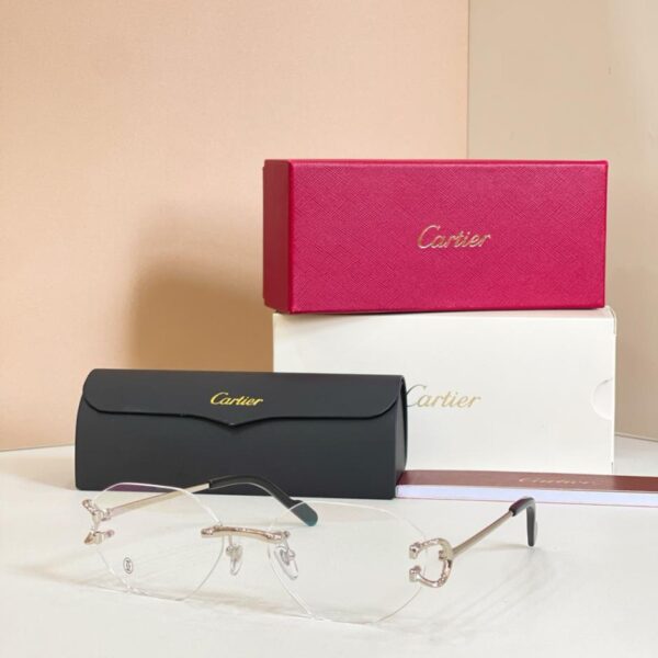 Lunettes Cartier sans monture avec verres correcteurs, MODÈLE CT0921S (IXUG3B)