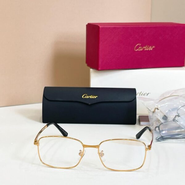 Monture de lunettes Cartier, compatible avec verres correcteurs, MODÈLE CT0555OA(76TYC3)