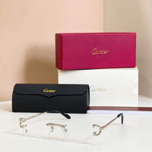 Lunettes Cartier sans monture avec verres correcteurs, MODÈLE CT0912S (3TIVYF)