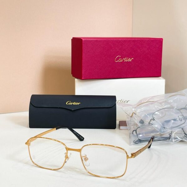 Montures de lunettes Cartier, compatibles avec des verres correcteurs, MODÈLE CT0555OA (ME56BJ)
