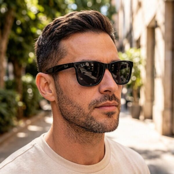 Lunettes de soleil tendance Ray-Ban pour hommes et femmes, verres en verre, modèle RB2101 (ZD22NY).