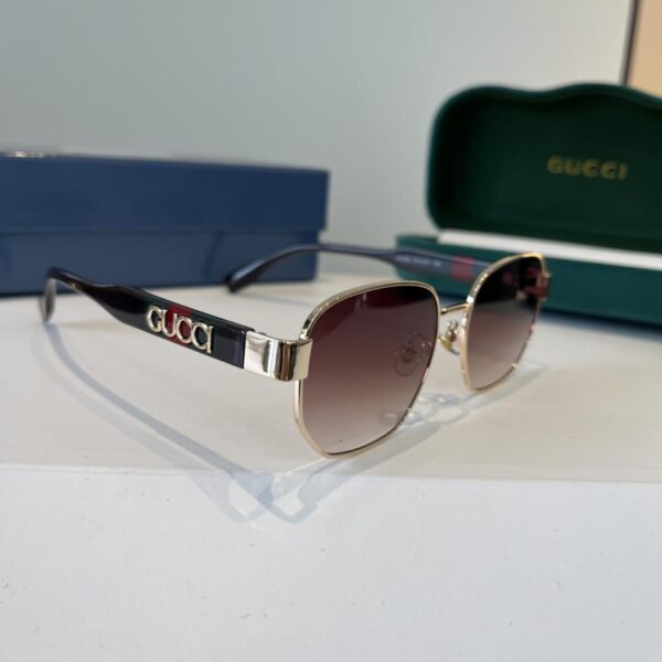 Lunettes de soleil Gucci pour femme, monture oversize, style rétro (L9MYD4)