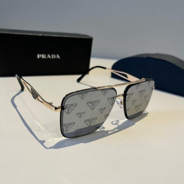 Lunettes de soleil polarisées PRADA, lunettes de soleil de conduite haut de gamme, tendance, élégantes et polyvalentes pour hommes (XV0SLW)