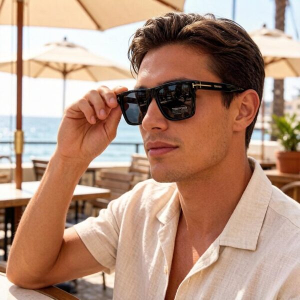 Lunettes de soleil TOM FORD unisexes, élégantes et au design unique (Z40B9C)